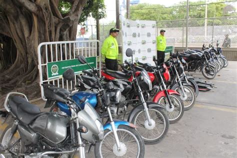 Polic A Metropolitana Recupera Motocicletas Robo Hurto Vehiculos