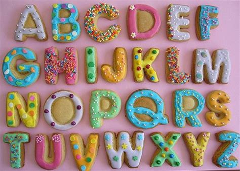 ALPHABET COOKIES Recipe