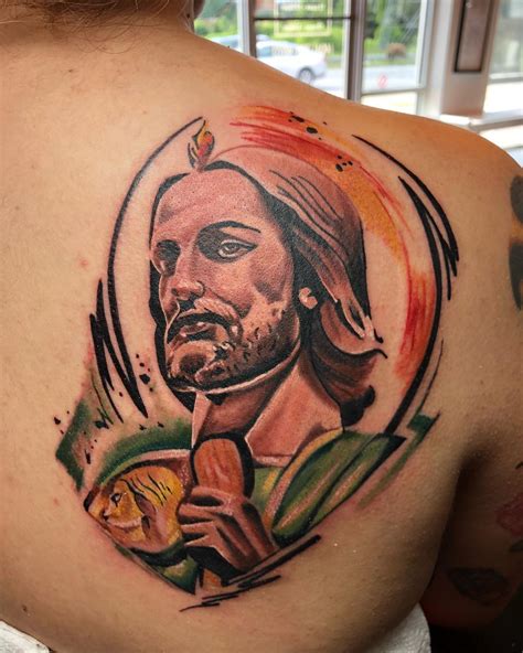 Top San Judas Chest Tattoo In Cdgdbentre