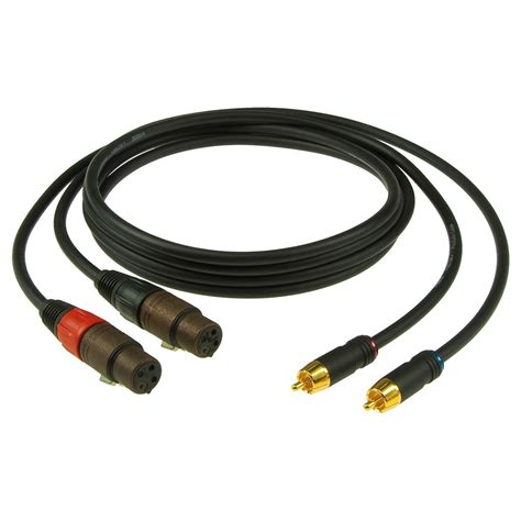 Klotz Superior Rca Xlr Cable Set M At Gear Music