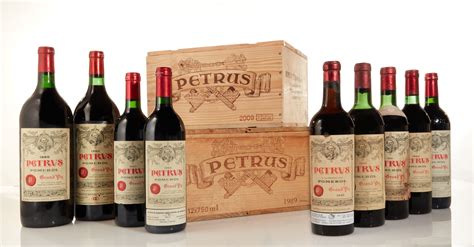 petrus   bt  glass cellar  years  collecting