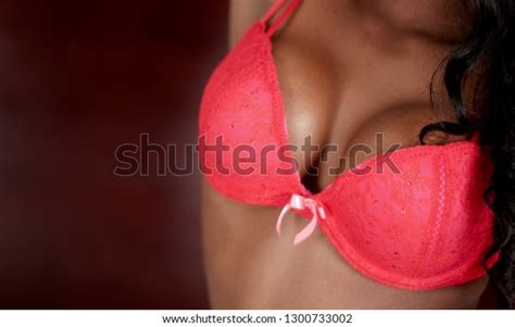 African American Woman Wearing Lingerie Stock Photo 1300733002 Shutterstock