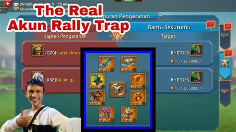 The Real Akun Rally Trap Kena Doble Rally Lords Mobile