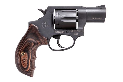 Taurus 856 38 Special Double Action Revolver With Walnut Grip And Black Finish Sportsman S