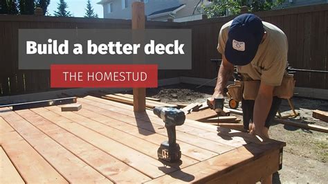 Building A Deck With Pressure Treated Lumber YouTube