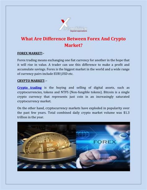 Ppt What Are Difference Between Forex And Crypto Market Powerpoint