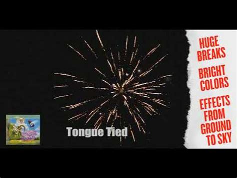 Tongue Tied Gram Fireworks Repeater Cake Youtube