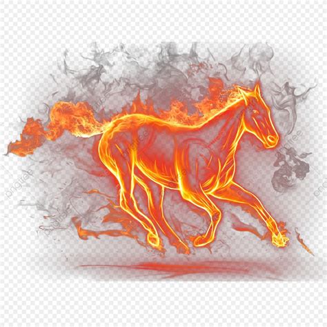 Fire Horse Fire Horse Png Fire Png Png Transparent Clipart Image And