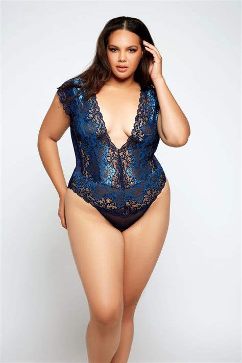 Plus Size Natalia Teddy Foxy Lingerie