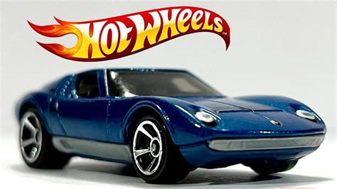 Unboxing Hot Wheels Q Case Lamborghini Miura Sv Youtube