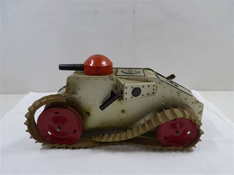 Lot # 186 Vintage Marx Tin Tank Toy See Description - Movin On Estate Sales