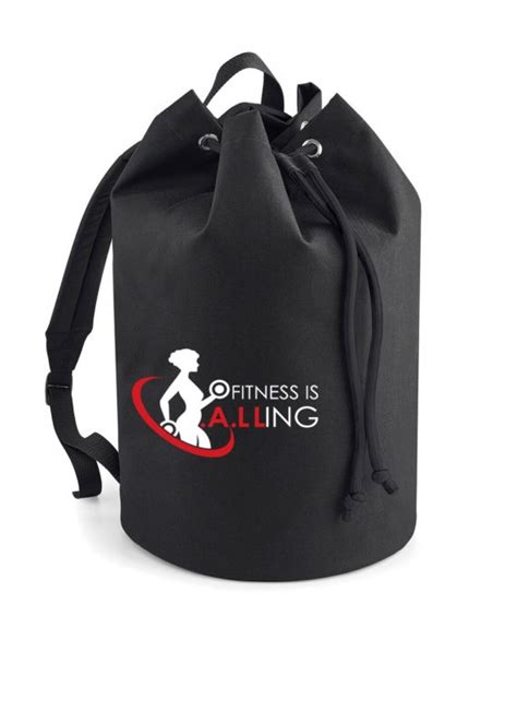 Fitness Is Calling Drawstring Duffel Bag Iprosports