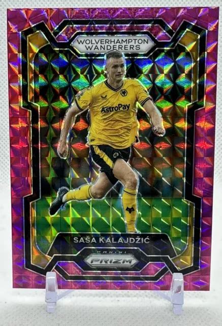 SASA KALAJDZIC 2023 24 Panini Prizm Premier League 211 Mosaico Rosa