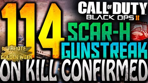 Bo Insane Gunstreak On Kill Confirmed Highest In The World