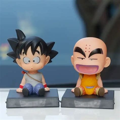 Japanese Anime Evolution Sun Wukong Goku Kuririn Action Figures