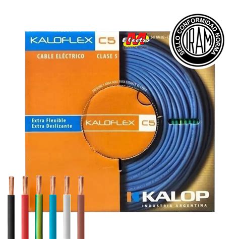 Cable Unipolar 1 Mm Categoria 5 Kalop Rollo Cerrado