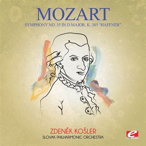 Mozart Symphony No In D Major K Haffner Remastered Ep