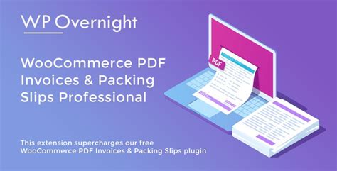 Woocommerce Pdf Invoices And Packing Slips Professional 2157 Nulled