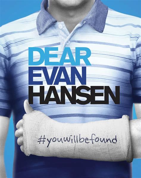 Dear Evan Hansen Tickets Dear Evan Hansen Musical Dear Evan Hansen