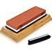 SHAN ZU Whetstone Knife Sharpening Stone Premium 2 Sided Whetstone