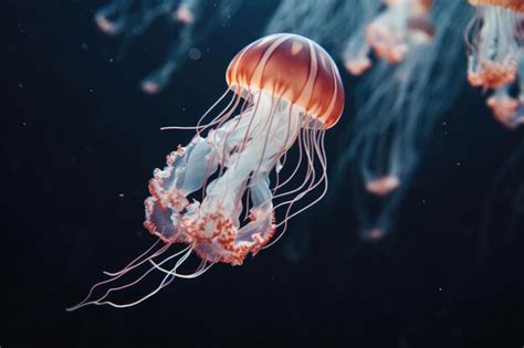 Premium Photo Jellyfish Floating In The Water