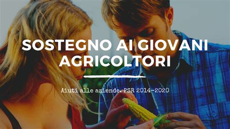 NUOVI SOSTEGNI AI GIOVANI AGRICOLTORI AIUTI ALLE AZIENDE Unione