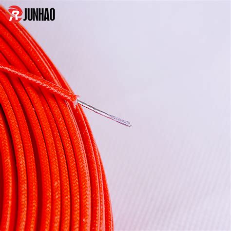 Ul Awg Silicone Rubber Braided Insulated Electric Wire Junhao