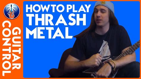 Rhythm Guitar Lesson Thrash Metal Guitar Riffs With Down Picking