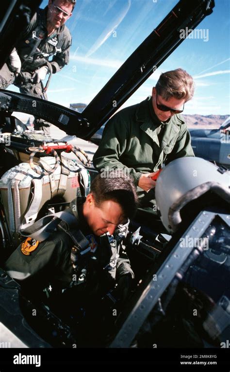 Usaf Staff Sergeant Vance Martin A Crew Chief With The 561st Fighter