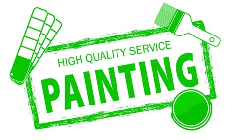 Painting services logo Vector Art Stock Images | Depositphotos