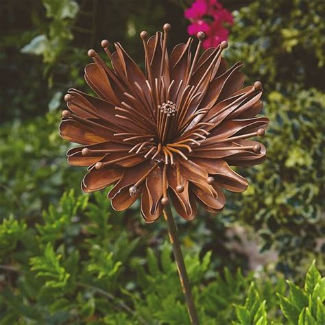 Tom Chambers Rustic Aster Decorative Gardan Stake Cg