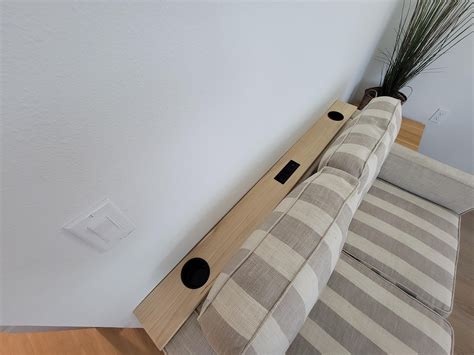 Behind Couch Shelf Sofa Console Table Build Plan Pdf Download Etsy