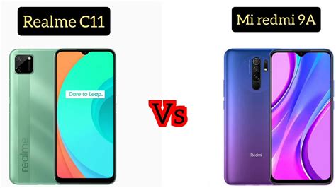 Realme C11 Vs Mi Redmi 9a Me Comparison Youtube