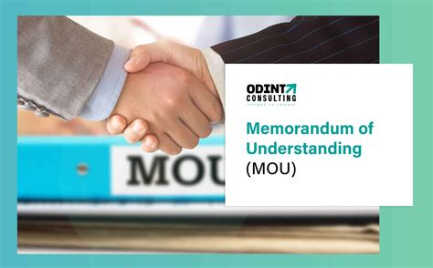 Memorandum Of Understanding Mou Advantages Checklist And Procedure To