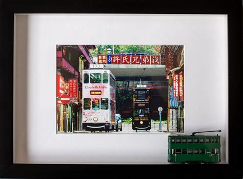 Tram - Sheung Wan, 3D Frame Hong Kong | Wander with Nicole