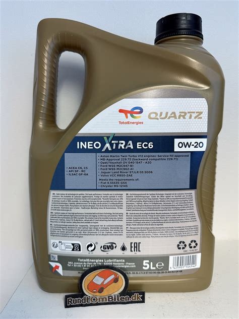 Total Quartz INEO Xtra EC6 0W 20 5 Liter