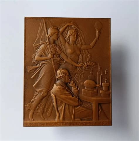 Antique French Art Nouveau Deco Bronze Signed Medal Nude Naked Lady Picclick Au