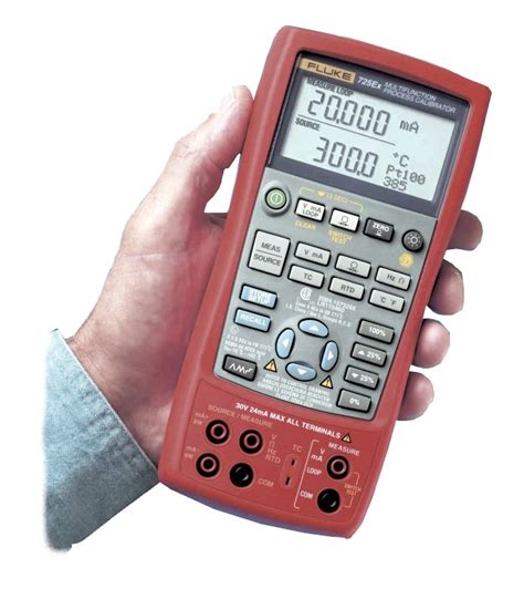 Fluke 725EX Intrinsically Safe Multifunction Process Calibrator At