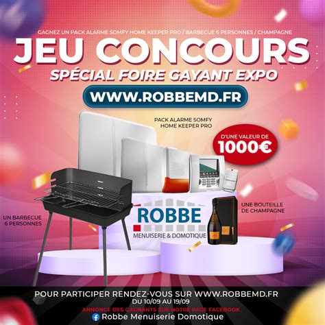 Jeu concours Spécial Gayant Expo Robbe