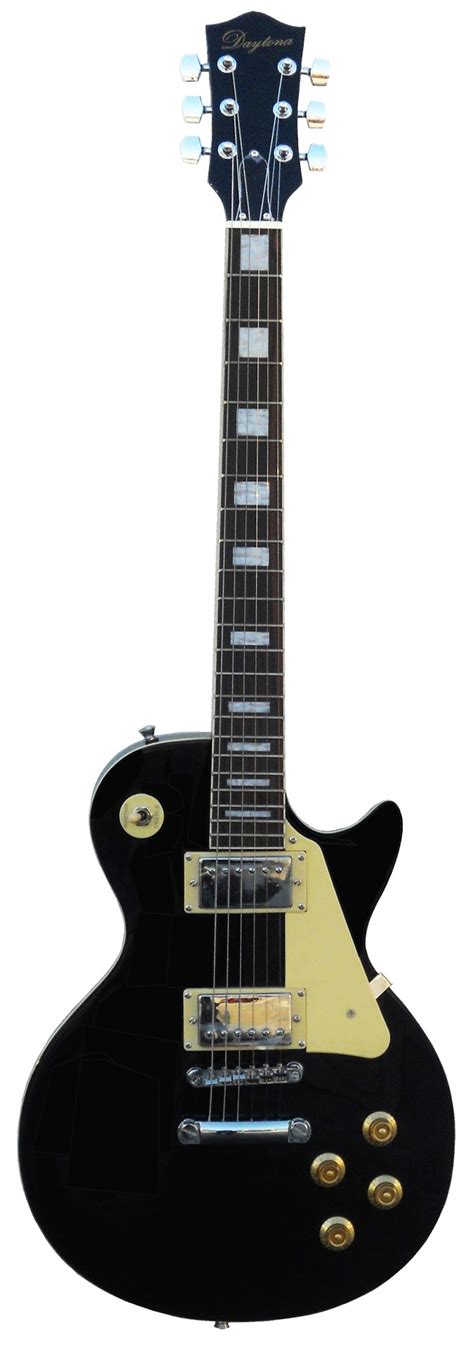 GUITARRA ELÉCTRICA TIPO LES PAUL DAYTONA LP02BK NEGRA Tiendas de