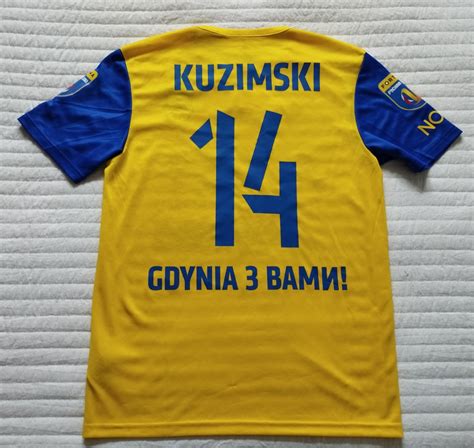 Arka Gdynia Cup Shirt Football Shirt Sponsored By Forbet