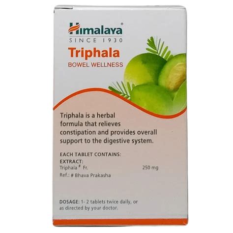 Triphala Tab 60Tabs Himalaya AyurCentral Online