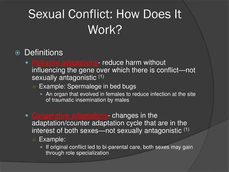 Ppt Sexual Conflict Powerpoint Presentation Free Download Id2273408