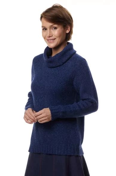 Alpaka Rollkragen Pullover Asa Aus Alpaka Woll Mix