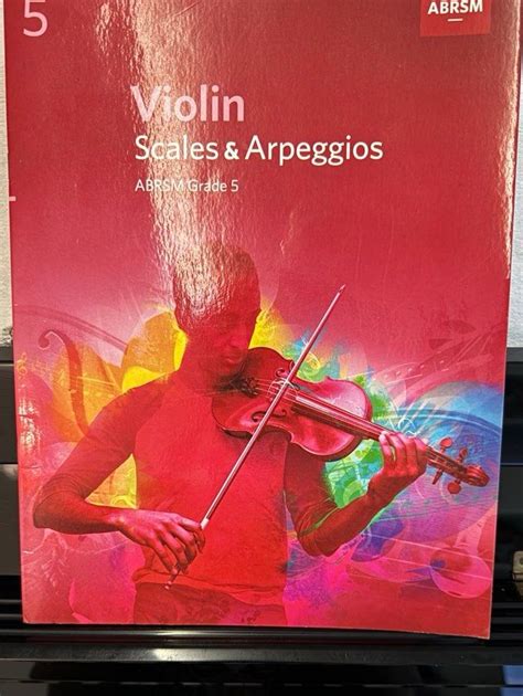 Abrsm Violin Scales Grade And Specimen Aural Test Grades Hobbies