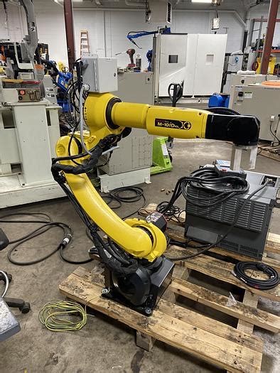 Used FANUC M 10id 10L Industrial Robot With R 30ib Plus Controller For