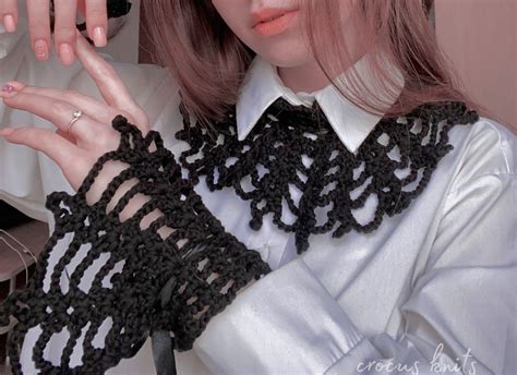 Crochet Spider Web Gloves Tutorial For Halloween Artofit