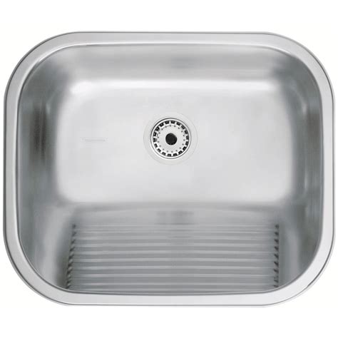 Tanque de Encaixe Tramontina Hera 34 L em Aço Inox Acetinado 50x40 cm