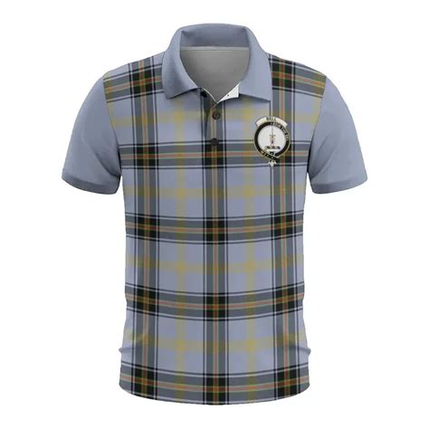 Tartan Polo Bell Plaid Mens Polo Shirt Vergors Store