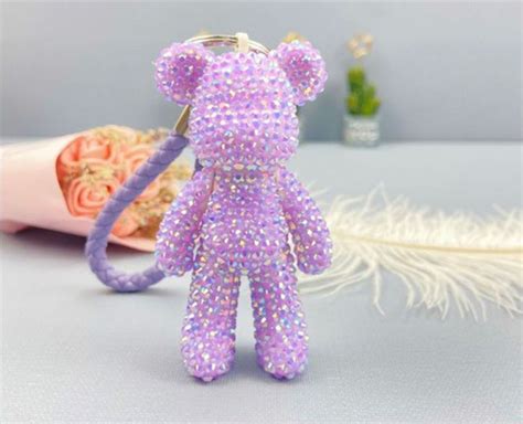 5D DIY Алмазный медведь, набор плюшевых мишек, креативный брелок ...